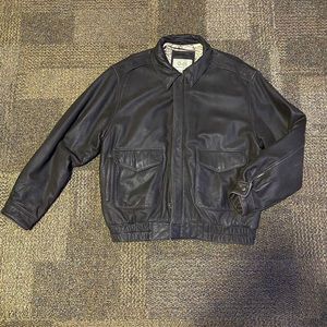 Vintage G-III Authentic Leather Bomber